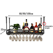 portavini parete Portabottiglie da vino e portabicchieri Portabottiglie, Portabottiglie da parete con parapetto, Porta bicchiere da vino appeso con griglia, per bar, ristoranti, cucina Scaffale per