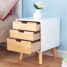 Comodino Semplice Comodino nordico Semplice e moderno Mini Comodino semplice Armadietto for camera da letto in legno massello Comodino Piccolo armadio Tavolino multiuso Soggiorno Mobili Camera Da Lett