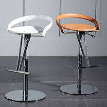 ZWJ-sgabelli da bar regolabili in acciaio sgabelli da bar per la colazione a casa bancone cucina bar sgabelli con poggiapiedi e sedili ergonomici (colore: marrone)