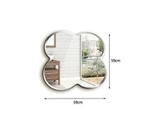 Dongyd Bagno Senza Telaio Specchio Parete Specchio del Bagno, Specchio del Bagno, Specchio