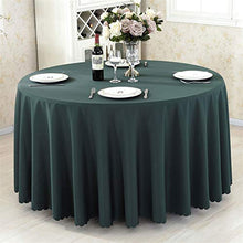DreamZX Biancheria da tavola Circolare in Tinta Unita Tovaglia Lavabile Tovaglia da Cucina, per Compleanno al Ristorante, Cena a lume di Candela, Festa, Matrimonio