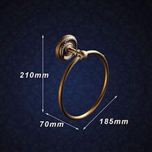 KTMK Set di Accessori da Bagno Dispenser di Sapone in Ottone Fermacarte in Ottone Set Unico di Incisione in Bronzo per Set Completo, Quattordici