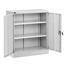 Fromm & Starck Armadietto in Metallo per Ufficio Armadio con Chiave Star_MCAB_02 (102 cm, Acciaio, Grigio, 2 Ripiani, 2 Chiavi)