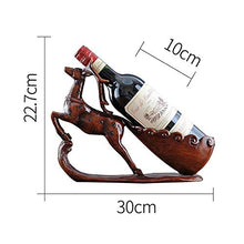 Semplicità Elegante Cervo Scaffale per Vino Rosso Decorazioni per il Raffreddamento Del Vino Regalo per Inaugurare la Casa Europea e Americana Casa Sposi Artigianato in Resina Ornamenti Animali Fatti