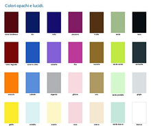 Bagno Italia Arredo Bagno 100 cm lavabo specchio incluso mobile sospeso moderno in 30 colori Mobili l