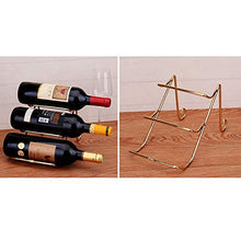 LHQ-HQ Metallo Wine Rack/Cantina/Storage-Free Standing, No Assembly Required.