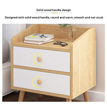 FEANG Nordico Comodino Comodino Comodino con cassettiera Bin Mini ripiano Comodino Armadio mobili per Camera da Letto e Soggiorno