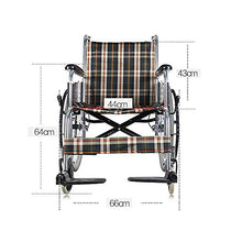 Carrozzine Semoventi, Transito Portatile da Viaggio Self-Style, Pieghevole Manuale in Lega di Alluminio con Pneumatici Pneumatici Anziani/Disabili Anziani/Disabili Trolley Scooter A