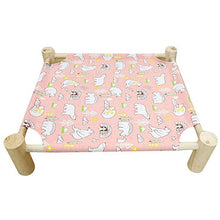 CAVIVIUK Cuccia per Cani Cuccia Rimovibile Cuccia in Legno Lettiera per Gatti Casa da Arrampicata per Gatti per Cassa Confortevole,Rosa