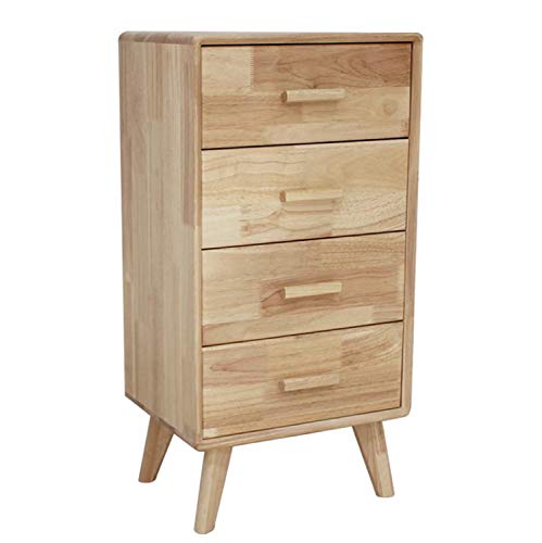 Vidal Regalos Mobile Cassettiera ausiliare legno 4 cassetti Forest 78 cm
