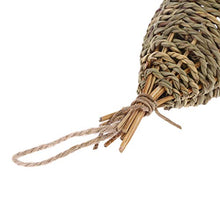 MYBOON Casetta pensile per Uccelli in Fibra Naturale Finch Nido d'uccello Capanna per Esterni Riparo per Amaca a Scomparsa Nido