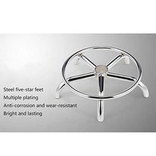 LIZHIQIANGdiaodeng Sedile Rotary del salone di massaggio Sgabello sedia regolabile altezza di lavoro Sgabello for Massaggi Spa Hair Salon Manicure Beauty Trattamento Tatuaggio Ufficio Chrome Base (sen