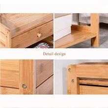 Comodino,Tavolino Laterale Camera da Letto Bamboo Cabina Armadio da Comodino, Tavolino Leggero, Tavolino da Tavolo Assemblato Comodino Ad Alta Gamba 3 Stili 6 Dimensioni (Color : D)