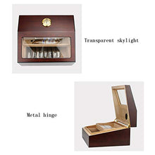 Cigar Humidor, Cigar Humidor Cigar Box Umidificazione Legno di Cedro umidità Sealed Grande capacità Cigar Box (290 * 250 * 150Mm)