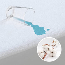 Tural - Coprimaterasso Impermeabile. Spugna 100% Cotone. Una Piazza e Mezza 120x190/200 cm - Proteggi Materasso Impermeabile