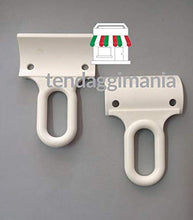 TENDAGGIMANIA Ricambi Ganci Occhielli per Tenda da Sole a Caduta in PVC ADATTABILI A Qualsiasi Profilo Varie colorazioni (Bianco)