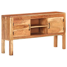 vidaXL Credenza 116x30x66 cm in Legno Massello di Acacia