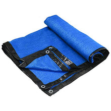 Telo Ombreggiante, 85% Panno for ombrellone, Rete for Tende Blu for Serra, Rete Resistente ai Raggi UV for Copertura Piante/Patio/Giardino/pergola/Posto Auto Coperto (Size : 4m x 9m)