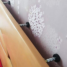 Ibesecc 4 pz supporto telaio letto regolabile filo telaio anti-shake strumento letto telaio supporto telescopico per la protezione della parete stanza supporto piedi letto tavolo