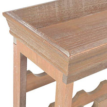 vidaXL Mobile Portavini Design Elegante Senza Tempo Spazioso Funzionale Resistente Solido Cantinetta Portabottiglie Mobiletto Vino Marrone MDF