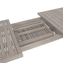 greemotion Tavolo allungabile da giardino in legno di acacia “Maui”, ca. 180/240 x 75 x 100 cm, grigio