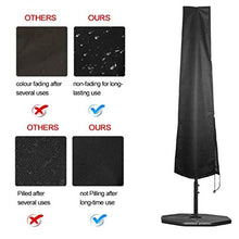 Ombrellone copertura antipolvere impermeabile Ombrello Rod sbalzo di protezione del tessuto di Oxford per il giardino del patio all'aperto Garden Tools