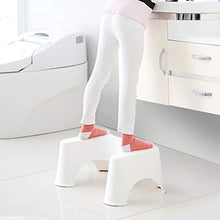 LSZ WC Sgabello Pedana Toilet Seat panchina Bagno Ispessimento, Antiscivolo Sgabello dei Incinta Donne di età dei Bambini Sgabello