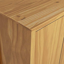 GOTOTOP Armadio a due ante, con 1 cassetti e 1 ripiani per vestiti, camera da letto, casa, dimensioni: 89 x 50 x 170 cm, colore: Marrone miele
