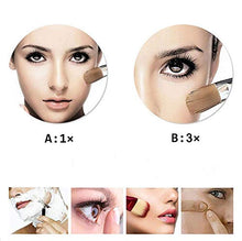 BJH Specchio per Il Trucco per Montaggio a Parete 3X Touch Screen per Specchio cosmetico ingranditore 360 °; Specchio da toeletta Girevole allungabile su Due Lati