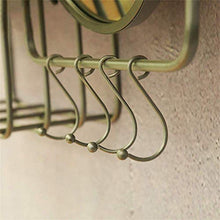 Yhtech. Trucco specchi rotondi della stanza da bagno Specchio specchio appeso con scaffalature e ganci |Circle Parete Vanity trucco e specchio da rasatura |Specchio decorativo Holder |Specchio piano M