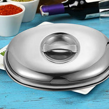 Hemoton Formaggio in Acciaio Inox Fusione Cupola per Condimenti Cottura A Vapore Copertura Cibo Copertura della Cupola Piastra Grill Accessori per Flat Top Piastra Grill Indoor Outdoor