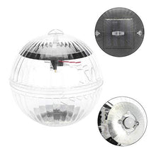 Fournyaa Luce Solare per Piscina, Comoda Luce da Giardino a Risparmio energetico, per Giardino, Patio, Cortile