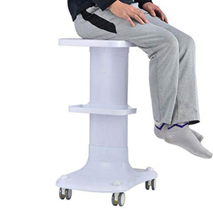 Beauty trolley Carrello Medico，Carrello per Strumenti da Banco，Carrello per Estetica, Portastrumenti, Rack Mobili, Gruppo A Tre Strati in ABS con Carrello per Ruote Mediche, Carico 60 kg