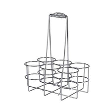 UPKOCH Porta lattina portabottiglie portabottiglie portabottiglie portabottiglie portabottiglie con Manico 6 Fessure