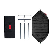 Fatboy® Headdemock Amaca da Esterno con Supporto per Giardino/terrazzo Nero | Amaca Dondolo Matrimoniale per 2 Persone | 270 x 138 cm