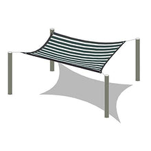 Panno ombreggiante Tendalino Parasole con Anelli di Tenuta, Parabrezza di Protezione UV al 90% for Porta Auto da Giardino, 80g / ㎡ (Size : 4×4m)