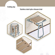 Sgabelli Mobili da Bagno Bagno Bagno Appeso A Parete Pieghevole Bagno di Sicurezza Doccia Poltrona Bracciolo Acciaio Inossidabile Sicuro E Durevole Peso del Cuscinetto 100kg