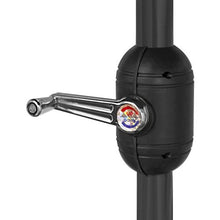 AKTIVE 53871 - Ombrellone Esagonale Diametro 270 cm - Telaio di Alluminio 38 mm - Colore Verde