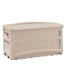 Suncast 0002668 Panca portaoggetti in resina per esterni/giardino, 116.84 cm x 60.00 cm x 64.77