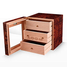 Humidars Cigar Humidor - Regalo di Natale di lusso Gabinetto Cigar Humidor Storage Box Wirth alta lucida in legno con Free igrometro e ampHumidifier mantenerlo fresco .Scatola di immagazzinaggio di ci