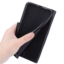 ikasus Cover Compatibile con Samsung Galaxy A6 2018 Custodia Motivo Floreale Custodia a Portafoglio in Pelle PU con Cavalletto e Custodia a Libro,Nero