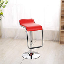 ZHJING Seggiola da Bar Sgabelli da Bar Sgabello da Bar Sgabello da Bar Girevole Seggiolone Sgabelli da Bar Altezza Regolabile Cucine Sgabelli da Bar Set (Color : Red)