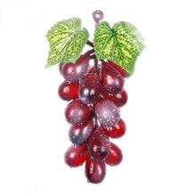 BIGBOBA. 18 Grano/Simulazione Plastica Frutta UVA Stringa Decorazione,Verde Protezione Ambientale Decorazione Domestica in Rattan