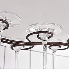 Portabicchieri da vino, Porta calici sotto l'armadio Portabottiglie Portabottiglie Portabottiglie da vino appeso Champagne(holds 6 glasses)