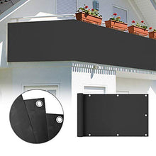 UISEBRT - Copertura per balcone in PVC, protezione per la privacy, per il balcone o per la recinzione del giardino, protezione dal vento e dal sole, impermeabile