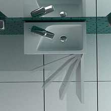 Variation Lugano 400 - Specchio Diamond, 40 x 60 cm, Marrone