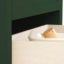 Randalsa Mobili Olive | Matt English Green | Manico in Oro Rosa | 100 X 88,5 X 45 cm + lavabo in Ceramica