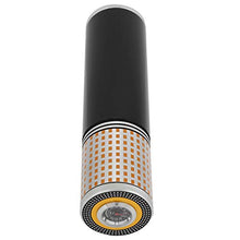 Portasigari Accessori per sigari Portasigari da 200 x 48 mm Tubi per sigari per riporre 3 sigari(black)