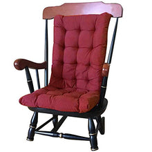 Maalr Cuscini per Sdraio da Giardino, Sdraio Cuscino per Lettino da Giardino Portatile Cuscino Reclinabile Sedia Relaxer Coprisedile per Viaggi Vacanza Interno Esterno, 50x120cm (1-Pezzi, Vino Rosso)