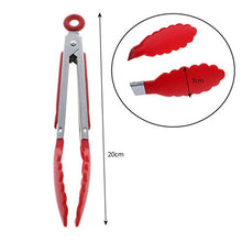 Weilifang Barbecue in Acciaio Inox di bloccaggio Thongs Serve Clip Barbecue Clip Barbecue Servizio Clip Grill Cottura Insalata di Bistecca Pasta di Verdure Utensili da Cucina